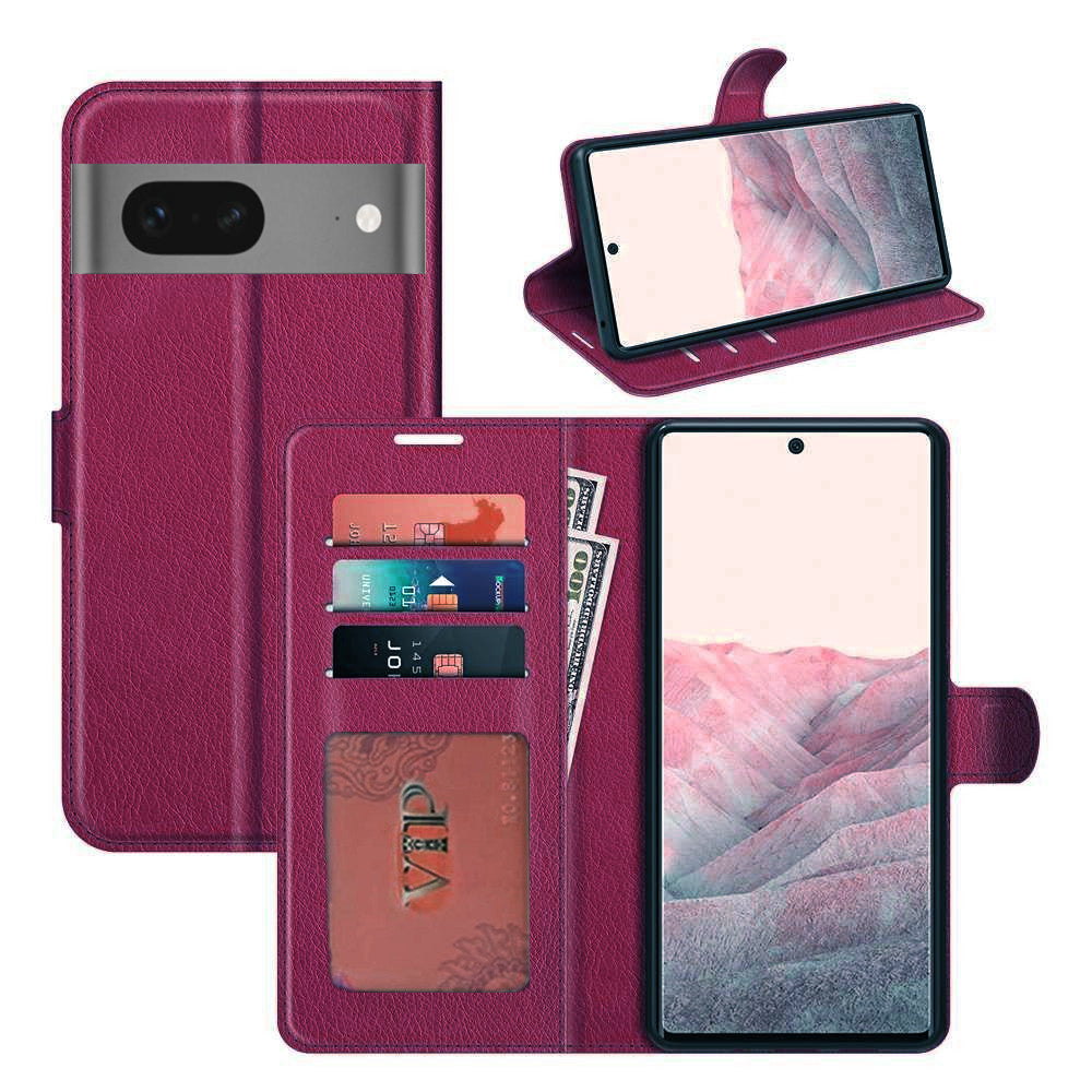 Étui portefeuille folio en cuir pour Google Pixel 7A Étui portefeuille folio en cuir pour Google Pixel 7A